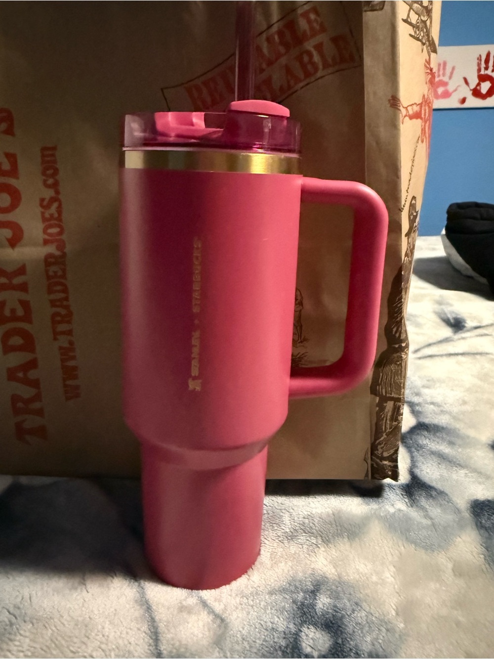 Starbucks x Stanley Berry and Gold Tumbler
